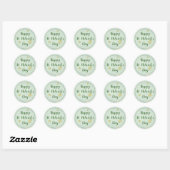 Kool St. Patrick's Day uitnodiging Ronde Sticker (Vel)