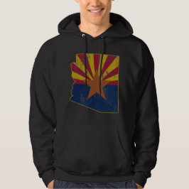 Kool  State of Arizona Flag Outline Hoodie