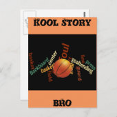 Kool Story Bro Basketball Sport Fanaticakaarten Briefkaart (Voorkant / Achterkant)