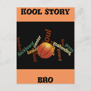 Kool Story Bro Basketball Sport Fanaticakaarten Briefkaart