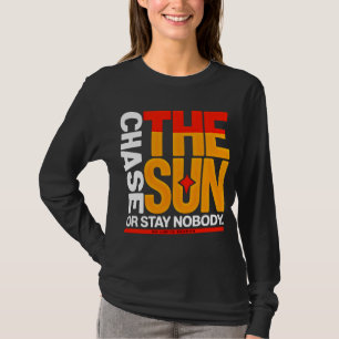 Kool Streetwear Jacht De Zon Zonsondergang voor vr T-shirt