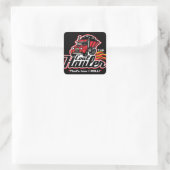 KOOL TRANSPORT VIERKANTE STICKER (Tas)