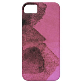 Kool, unieke moderne roze tekenkunst Case-Mate iPhone case