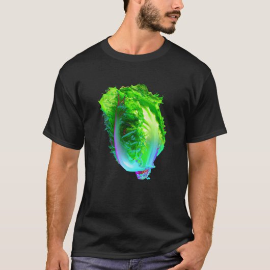 Kool veganistisch vegetarisch t-shirt (Voorkant)