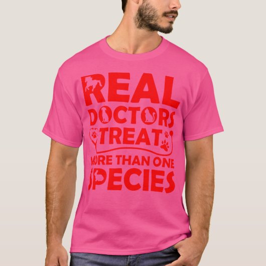 Kool Veterinarian Design for Men Veterinary T-shirt (Voorkant)