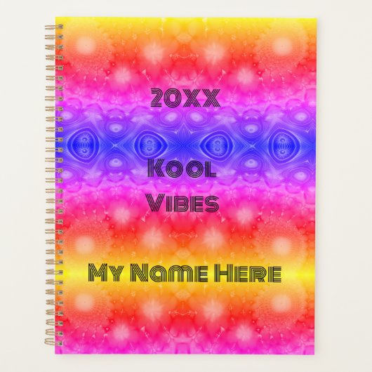 Kool Vibes Planner (Voorkant)