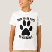 KOOL VOOR DIEREN Kinder T-shirts (Voorkant)