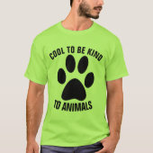 KOOL VOOR DIEREN T-shirts (Voorkant)