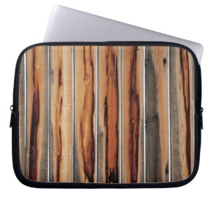Kool voor houten omheining Uniek Laptop Sleeve