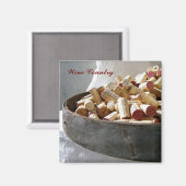 Kool Wine Land Magnet! Magneet (Voorkant / Achterkant)