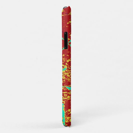 Kool Worn Wall patroon Case-Mate iPhone Case (Achterkant/rechts)