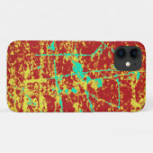 Kool Worn Wall patroon Case-Mate iPhone Case (Achterkant (horizontaal))