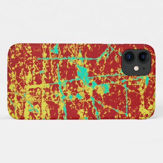 Kool Worn Wall patroon Case-Mate iPhone Case (Achterkant (horizontaal))