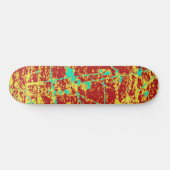 Kool Worn Wall patroon Persoonlijk Skateboard (Horizontaal)