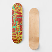 Kool Worn Wall patroon Persoonlijk Skateboard (Voorkant)