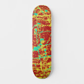 Kool Worn Wall patroon Persoonlijk Skateboard (Voorkant)