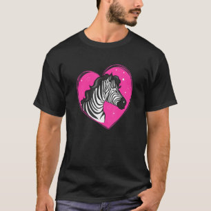 Kool Zebra Fuuny Hipster-Zebra Harde Pijn T-shirt