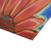 Kool Zonnebloem 8x11 Knipperbord Snijplank (Hoek)