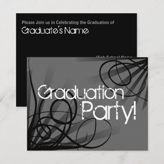 Kool-, zwarte en witte gradustrie kaart (Voorkant / Achterkant)