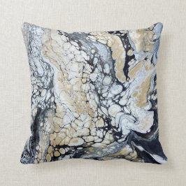 Kool Zwarte Goud & Witte Kussen