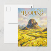 Koolaadvelden van Luoping China Briefkaart (Voorkant / Achterkant)