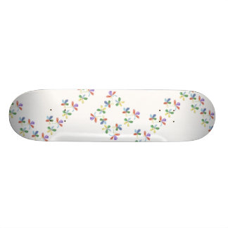 Koolachtige bloemen persoonlijk skateboard