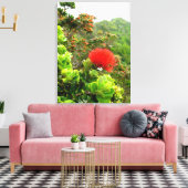 Koolau Mountains Canvas Afdruk (Insitu (Woonkamer))