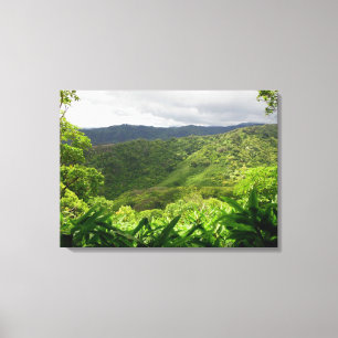 Koolau Mountains Canvas Afdruk