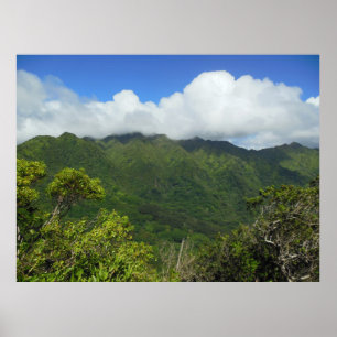 Koolau Mountains Poster