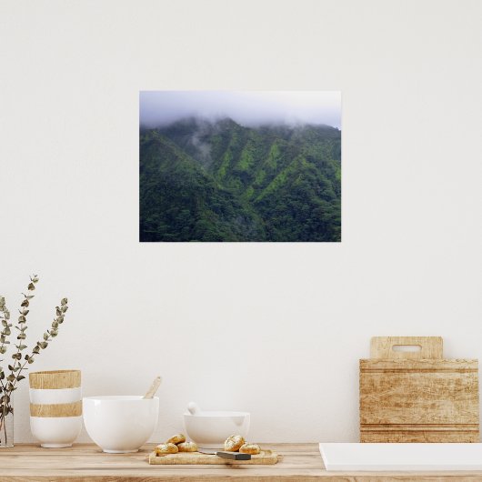 Koolau Mountains Poster (Keuken)