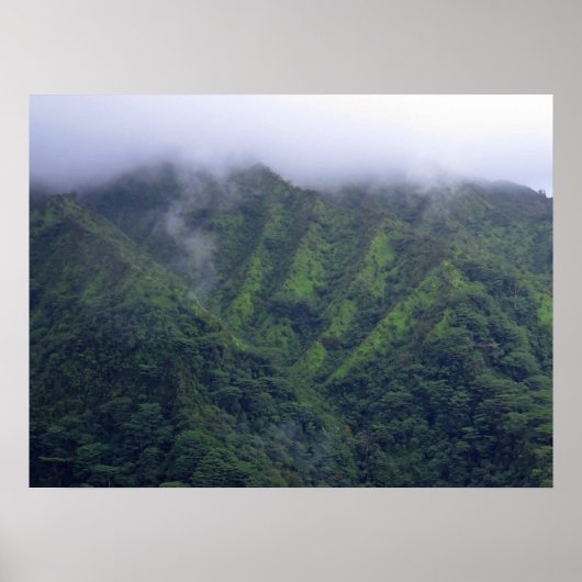 Koolau Mountains Poster (Voorkant)