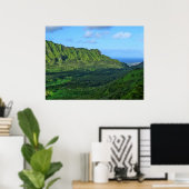 Koolau Mountains Poster (Thuiskantoor)