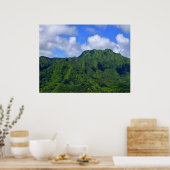 Koolau Mountains Poster (Keuken)