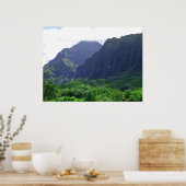 Koolau Mountains Poster (Keuken)