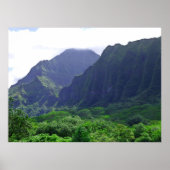 Koolau Mountains Poster (Voorkant)
