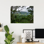 Koolau Mountains Poster (Thuiskantoor)