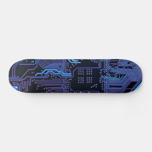 Koolautomatenkaart blauw skateboard (Horizontaal)