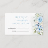 Koolblauwe eucalyptus en hoeveel snoepjes informatiekaartje (Voorkant)