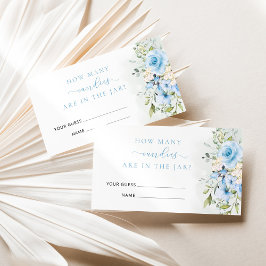 Koolblauwe eucalyptus en hoeveel snoepjes informatiekaartje