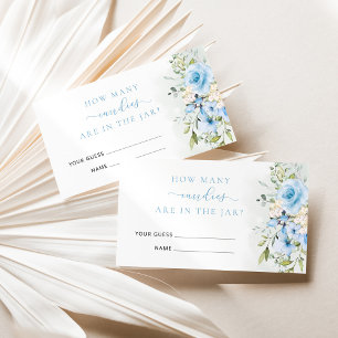 Koolblauwe eucalyptus en hoeveel snoepjes informatiekaartje