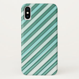 Koolblauwe strepen Case-Mate iPhone case