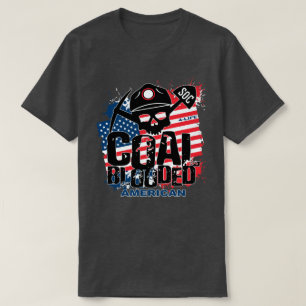 KOOLBLOEDIGE AMERIKAAN T-SHIRT
