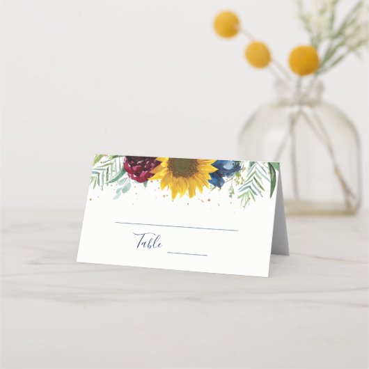 Koolbloem - Glitter Plaatskaartje (Voorkant)