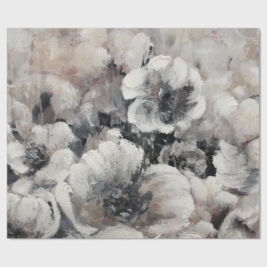 Koolbloemen Cadeaupapier (Vlak)