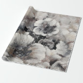 Koolbloemen Cadeaupapier (Uitgerold)