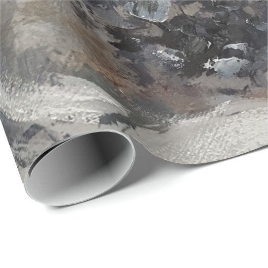 Koolbloemen Cadeaupapier (Rol Hoek)