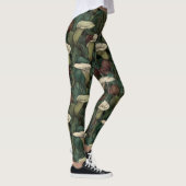 Koolbloemige Calla-lelies Accent Active Zwangersch Leggings (Rechts)