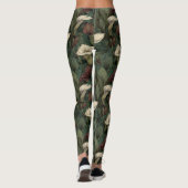 Koolbloemige Calla-lelies Accent Active Zwangersch Leggings (Achterkant)