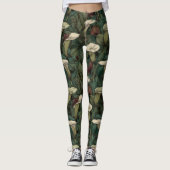 Koolbloemige Calla-lelies Accent Active Zwangersch Leggings (Voorkant)
