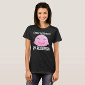 Koolborrelvisontwerp voor mannen Vissen T-shirt (Voorkant volledig)